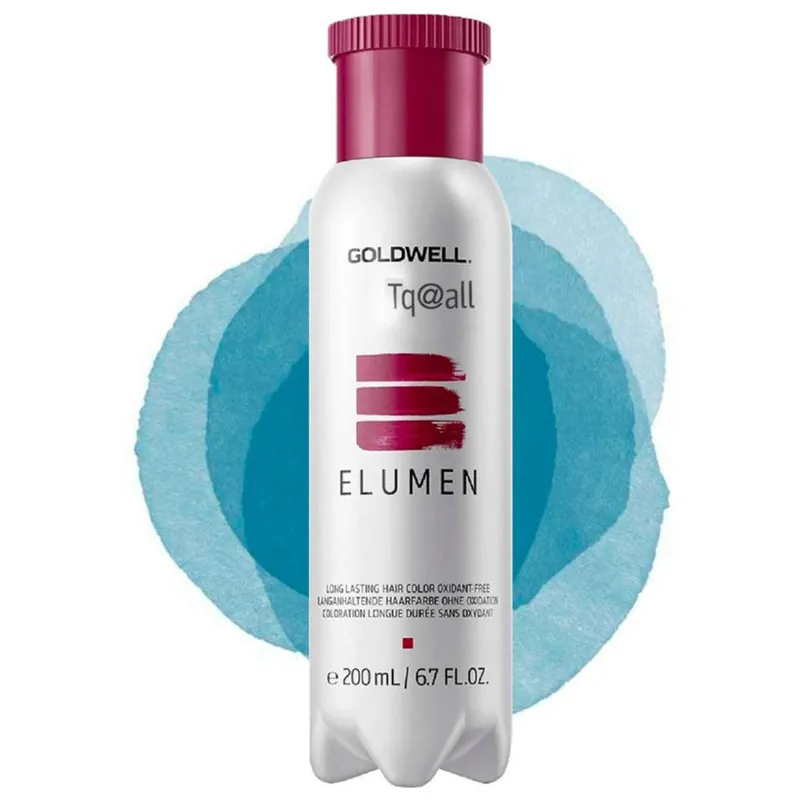 Goldwell ELUMEN Demi-Permanent Hair Color 6.7 oz / 200 ml - Tq@all Turquoise