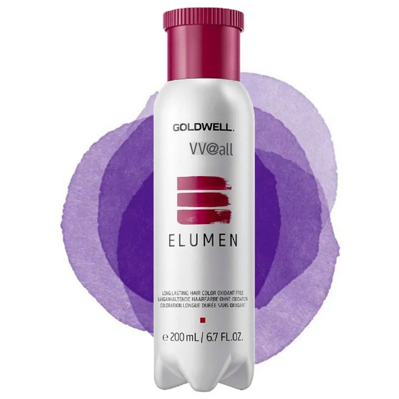 Goldwell ELUMEN Demi-Permanent Hair Color 6.7 oz / 200 ml - VV@all Violet