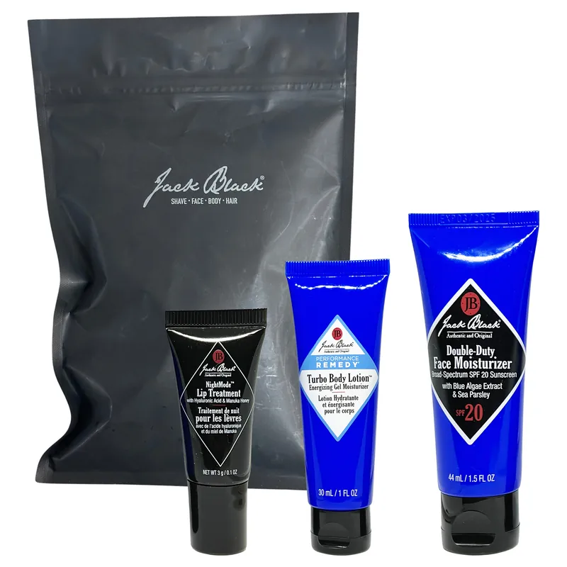 Jack Black Gift Set - Shave, Face, Body & Hair | Set of 3
