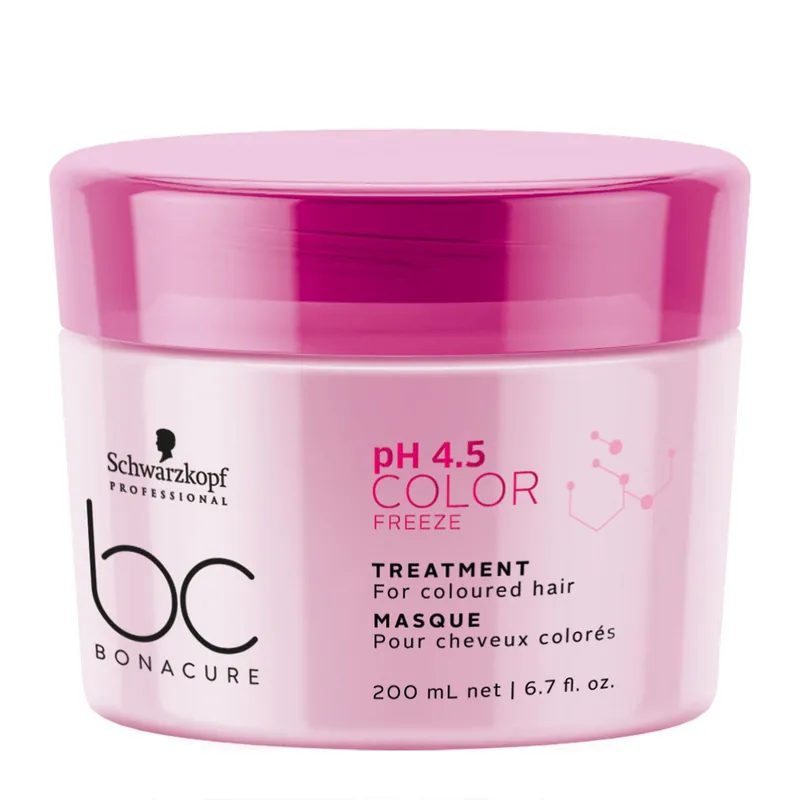 Schwarzkopf Bonacure pH 4.5 Color Freeze Treatment Masque 6.7 oz / 200 ml | For Colored Hair