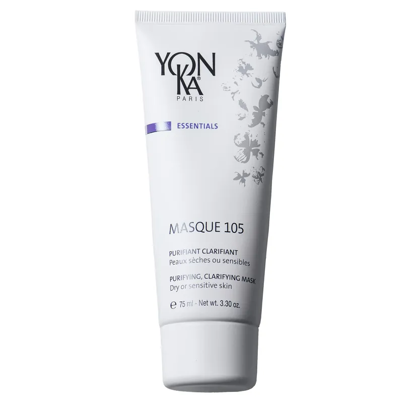 Yon-Ka Masque 105 75 ml / 3.30 oz - For Dry or Sensitive Skin | Purifying Clarifying Mask