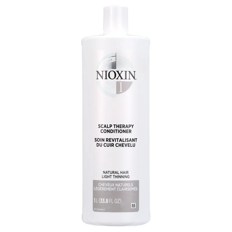 Nioxin System 1 Scalp + Hair Conditioner Liter / 33.8 oz | Natural / Untreated Hair