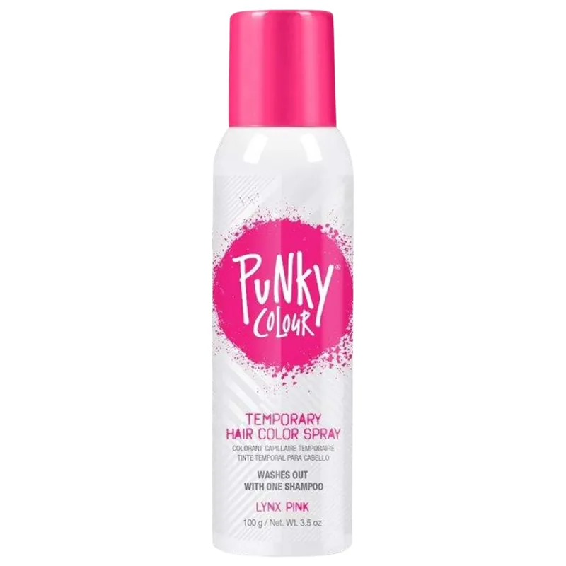 Punky Colour Temporary Hair Color Spray 3.5 oz / 100 g - Lynx Pink