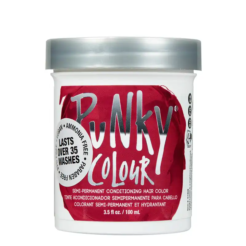 Punky Colour Semi-Permanent Conditioning Hair Color - Poppy Red 1420
