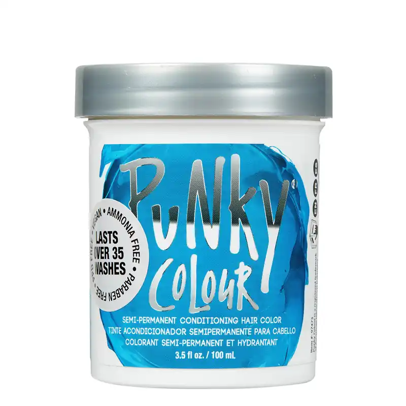 Punky Colour Semi-Permanent Conditioning Hair Color - Lagoon Blue 1434