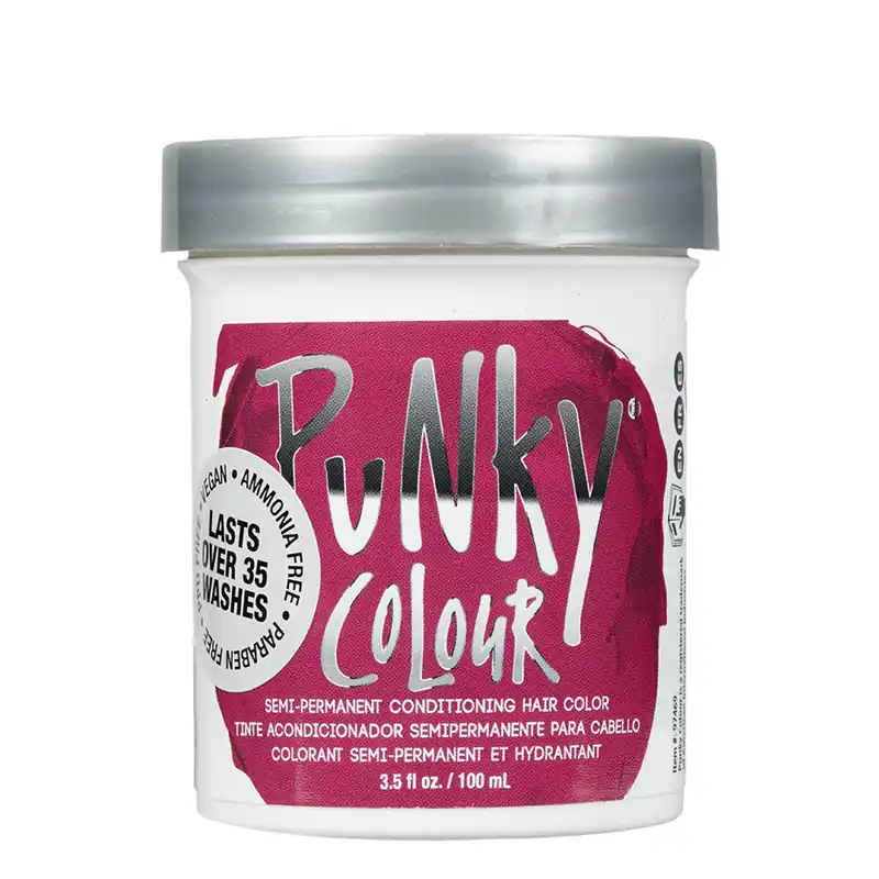 Punky Colour Semi-Permanent Conditioning Hair Color - Rose Red 1422