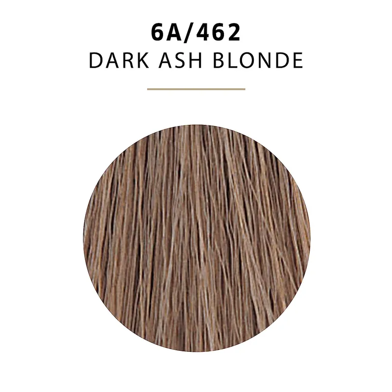 Wella ColorCharm Permanent Liquid Hair Color 42 ml / 1.4 oz - 6A / 462 Dark Ash Blonde
