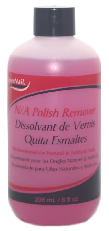 SuperNail N/A Polish Remover for Natural and Artificial Nails 8 Oz - Super Nail