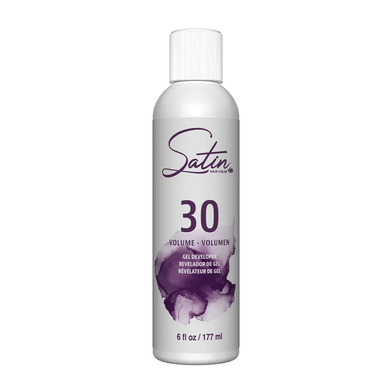 Satin Gel Developer 6 oz / 177 ml - 30 Volume