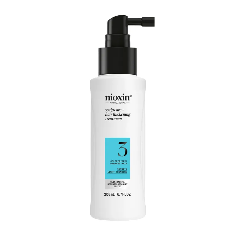 Nioxin System 3 Scalp & Hair Treatment 6.76 oz / 200 ml | Colored Hair / Light Thinning