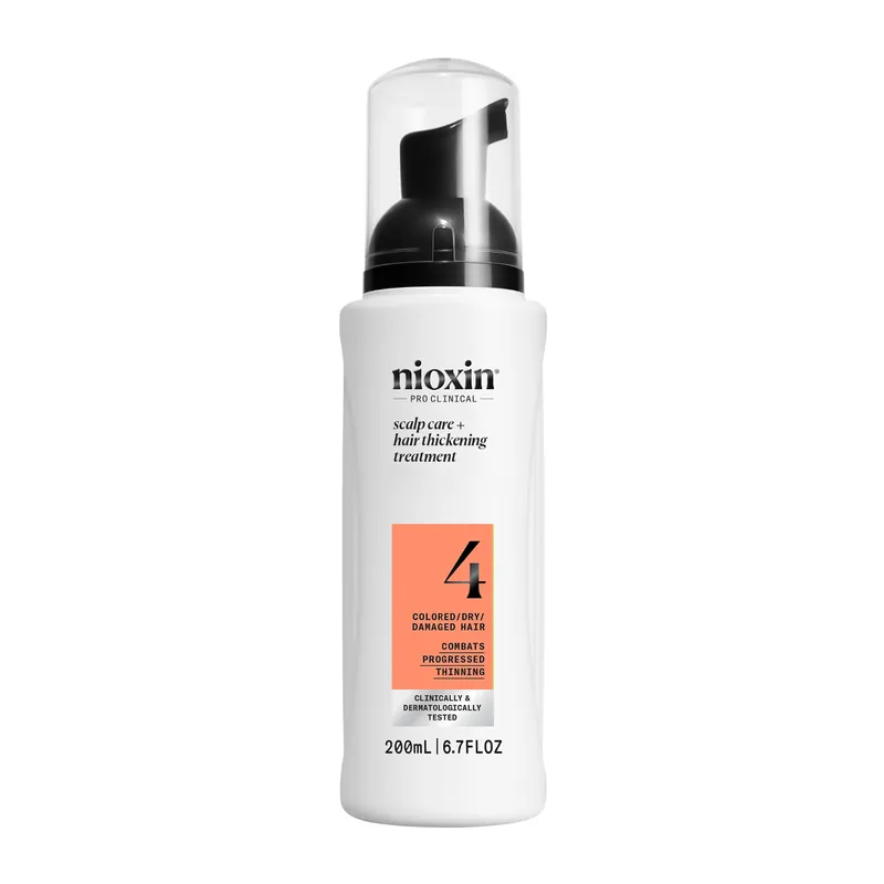 Nioxin System 4 Scalp & Hair Treatment 6.76 oz / 200 ml | Colored / Damaged / Dry Hair