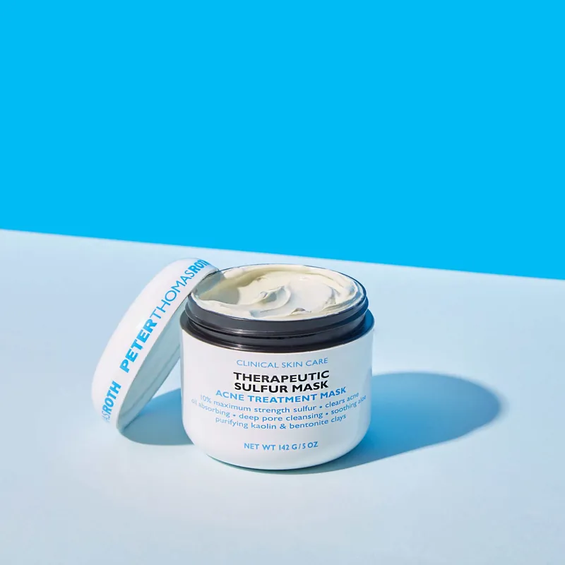 Peter Thomas Roth Therapeutic Sulfur Mask 5 oz / 142 g | Acne Treatment Mask