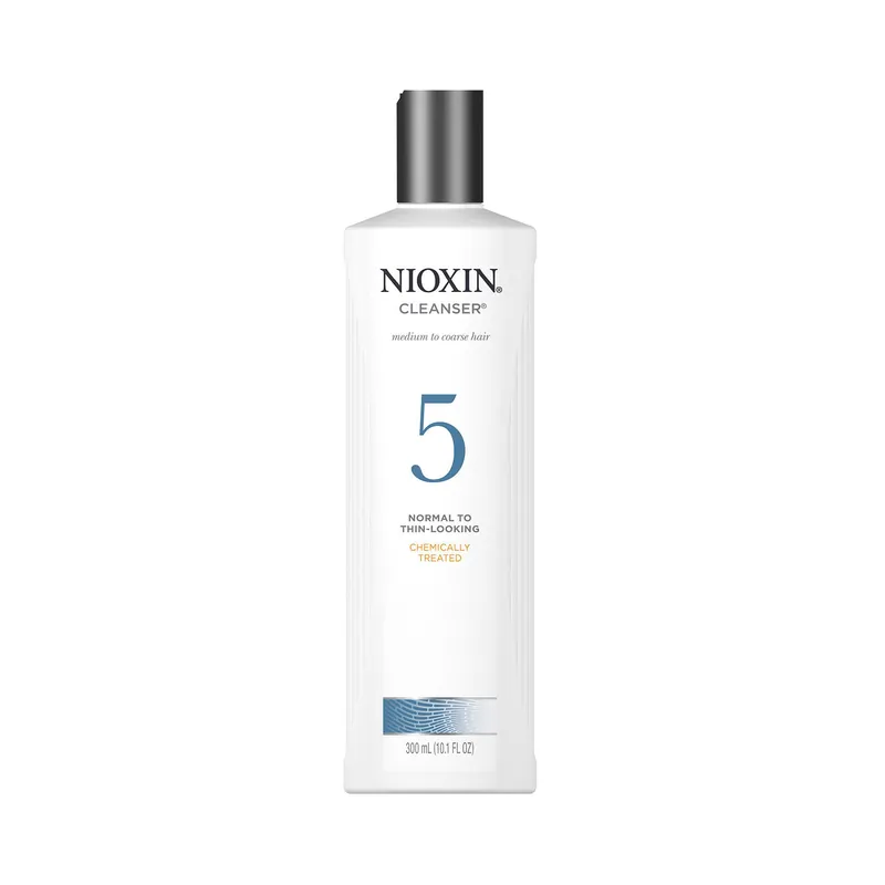 Nioxin System 5 Cleanser Shampoo 10.1 oz / 300 ml | Chemically Treated Hair / Light Thinning