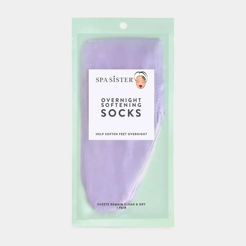 Cotton Moist Socks Pink - Spa Sister