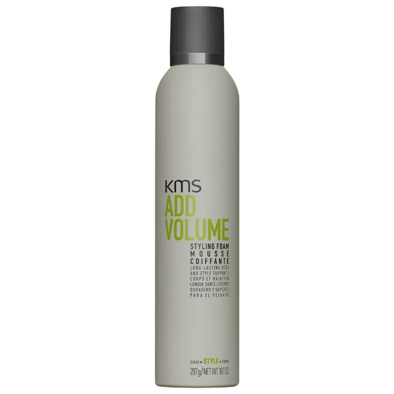 KMS ADD VOLUME Styling Foam Mousse 10.1 oz / 287 g | Hold 3/5 & Shine 2/5