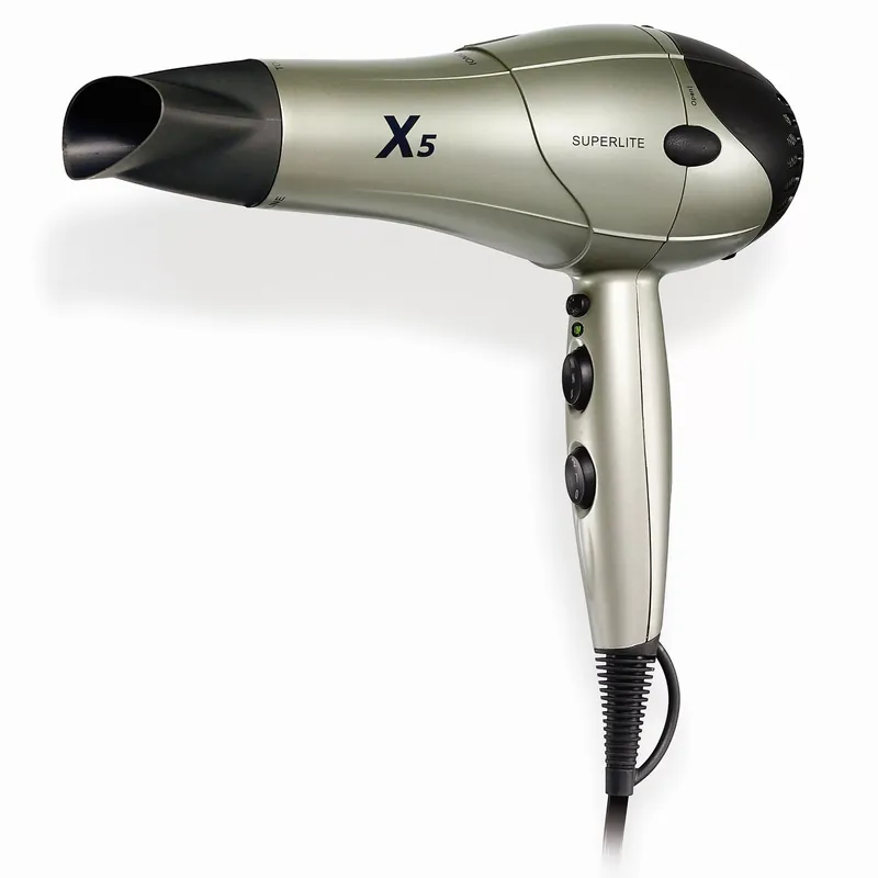 X5 SUPERLITE Nano Tourmaline + Ionic Ceramic Professional Hair Dryer | Model 7008