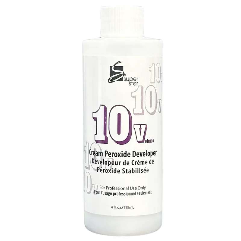Super Star Creme Peroxide Developer 4 oz / 118 ml - 10 Volume