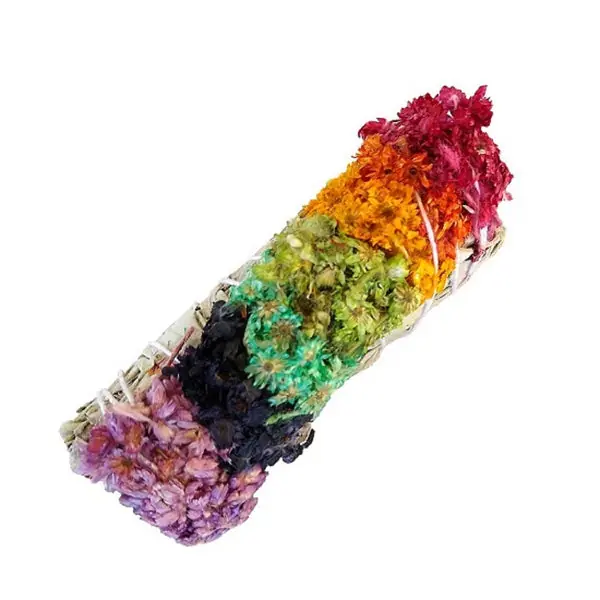 Whit Sage 7 Chakra Sinuata Flower - Love & Lust