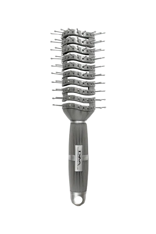 Diva #CN-35 Ionic Flexible Vent Pin Hair Brush (9.5")