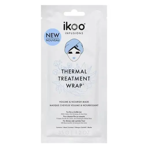 Ikoo Infusions Thermal Treatment Wrap Volume & Nourish Mask 1.2 oz