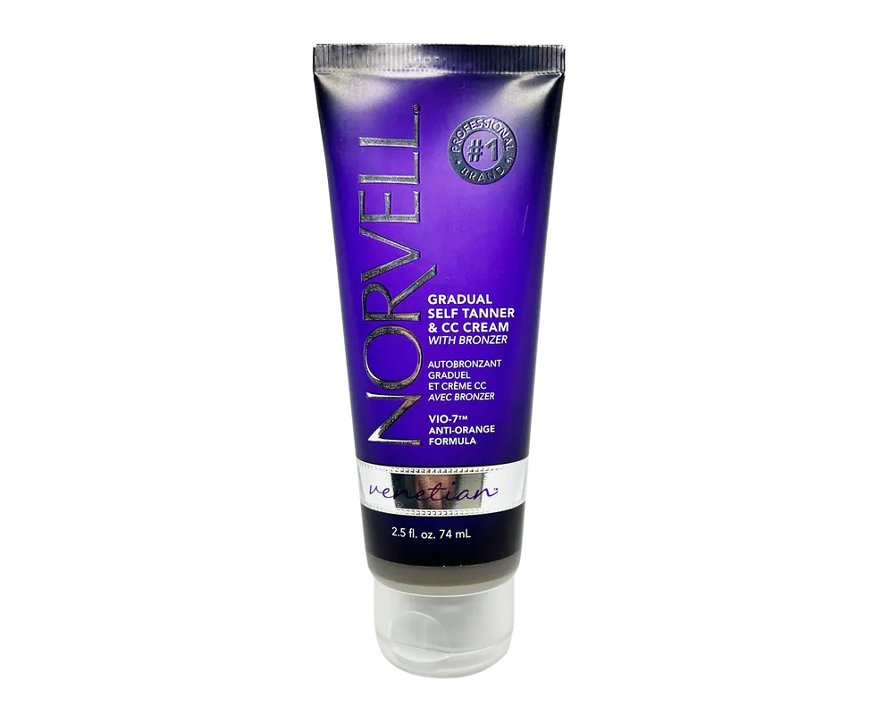 Norvell Gradual Self Tanner & CC Cream With Bronzer 2.5 oz