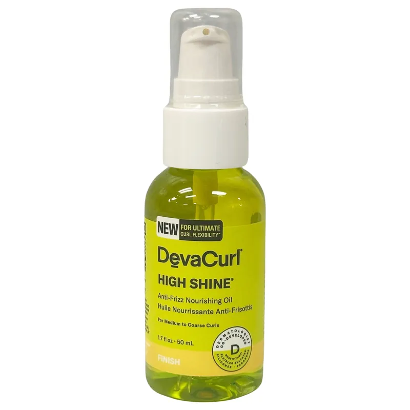 DevaCurl FINISH High Shine Anti-Frizz Nourishing Oil 1.7 oz / 50 ml
