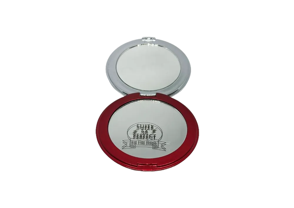 Brandon Femme Super 5x Perfect Compact Mirror Ruby | M-665 For Fine Details