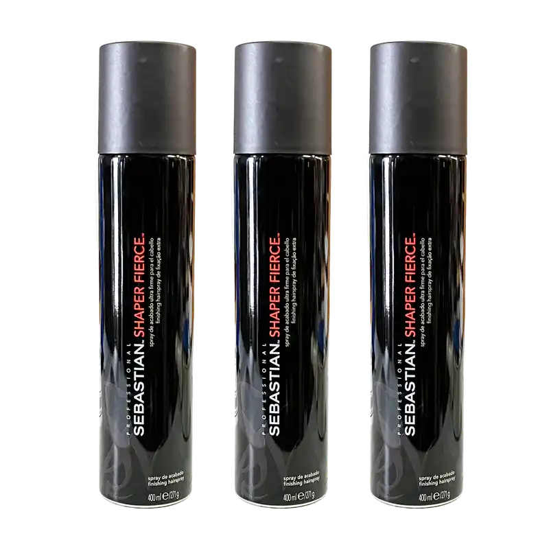 Sebastian Shaper Fierce Hair Spray 13.5 oz 3 Pack