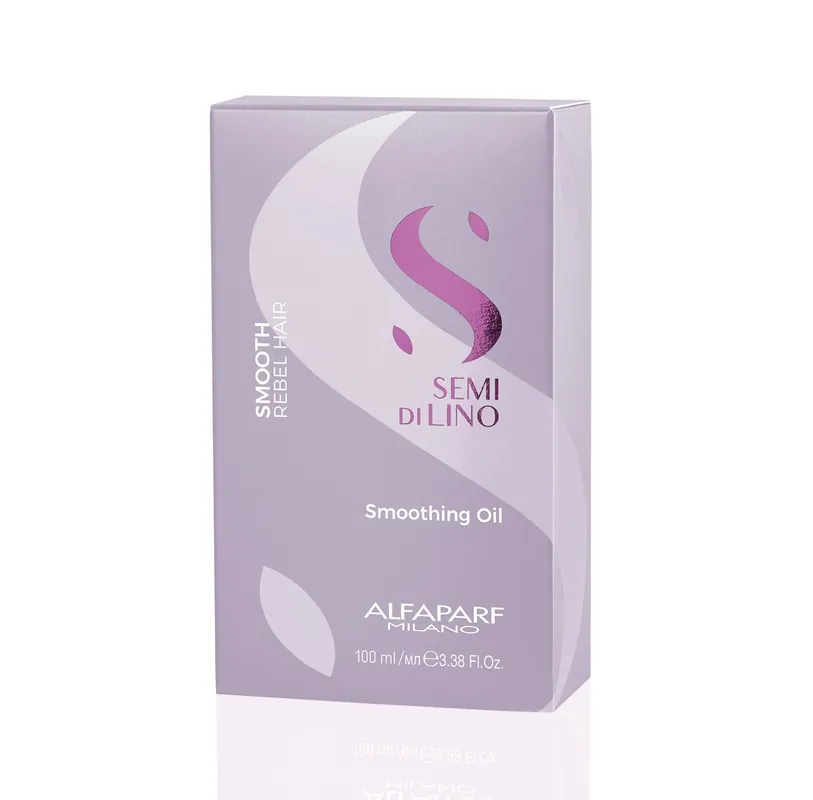 Alfaparf Semi Di Lino Smooth Smoothing Oil 100 ml / 3.38 oz | For Rebel Hair