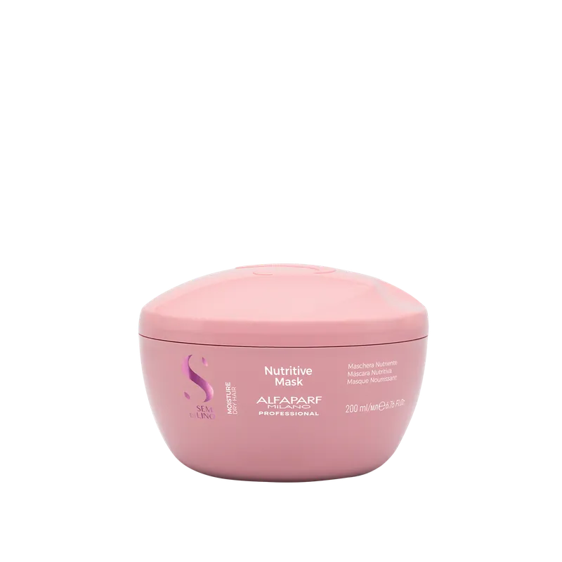 Alfaparf Semi Di Lino Moisture Nutritive Mask 200 ml / 6.76 oz | For Dry Hair