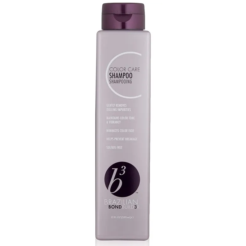 Brazilian B3 Bond Builder Color Care Shampoo 12 oz / 350 ml | For Color Treated Hair - Brazilian Blowout