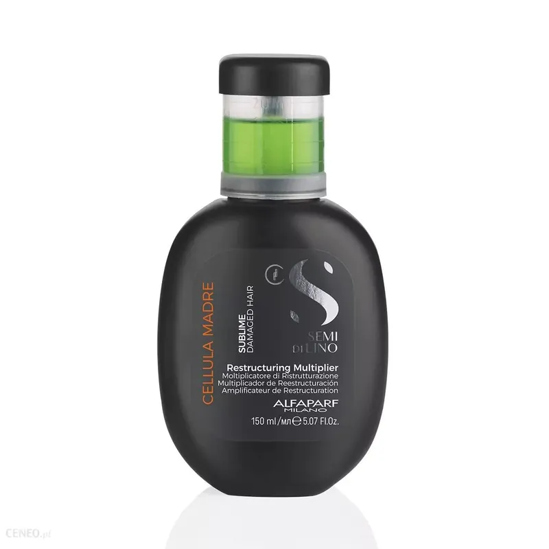 Alfaparf Semi Di Lino Sublime Restructuring Multiplier 150 ml / 5.07 oz | For Damaged Hair | Cellula Madre