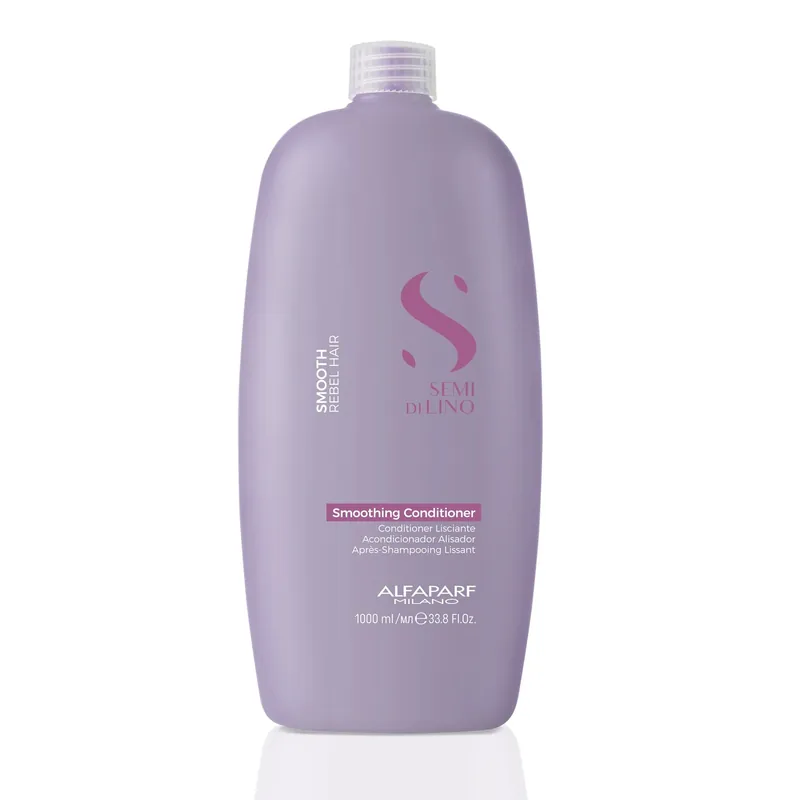 Alfaparf Semi Di Lino Smooth Smoothing Conditioner 1000 ml / 33.8 oz | For Rebel Hair