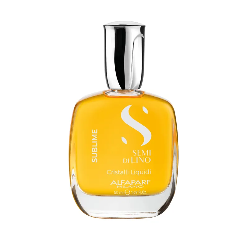[Sample 0.1 oz] Alfaparf Milano Semi Di Lino Cristalli Liquidi THE ORIGINAL Smoothing Serum | Sublime For All Hair Types - Free Sample