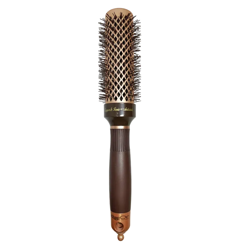 Diva Khapor Copper & Ionic + Antistatic 33 Mm Thermal Brush