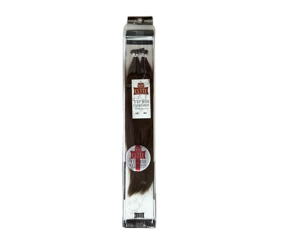 Estee Remy Tip Hair Extension Silver 18" #4