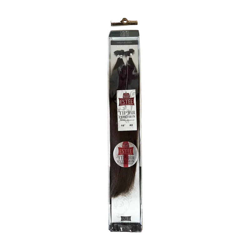 Estee Remy Tip Hair Extension Silver 18" #2