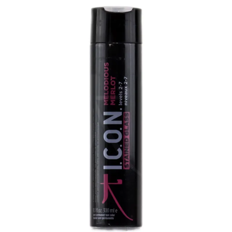 Icon Stained Glass Semi-Permanent Hair Color - Melodious Merlot 10.1 oz