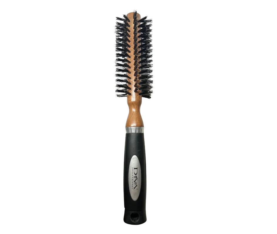 Diva Wooden Round Brush 100% Soft B