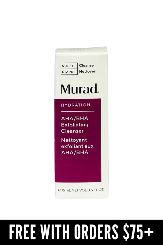 [FREE GIFT] Murad AHA/BHA Exfoliating Cleanser 0.5 oz