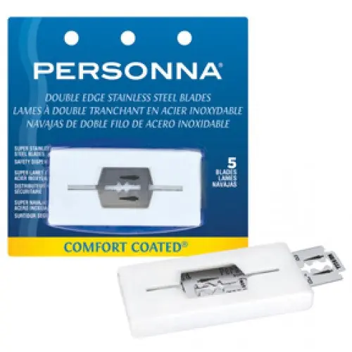 Personna Double Edge Stainless Steel Blades 5 Pack