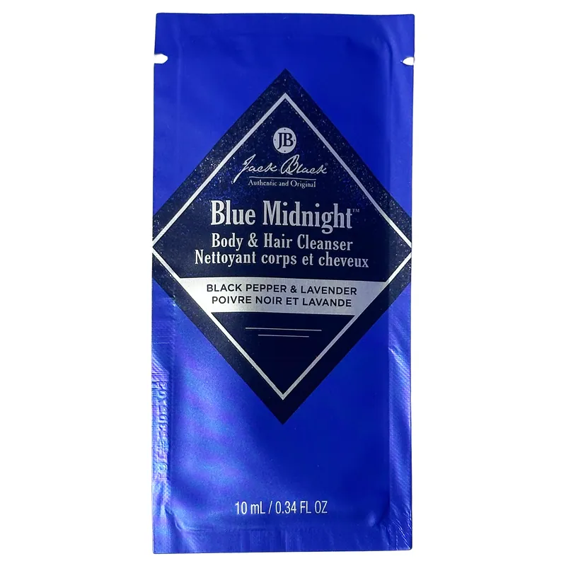 [FREE SAMPLE] Jack Black Blue Midnight Body & Hair Cleanser 10 ml