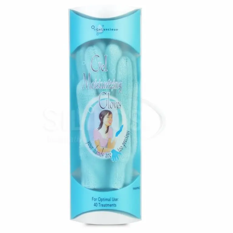 Silipos GeLuscious Gel Moisturizing Gloves Turquoise