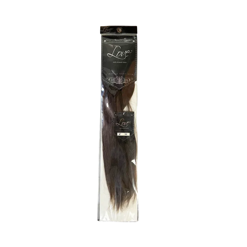 Love Hair Extensions Weaving European Silky Hair 18" #4 - Estee