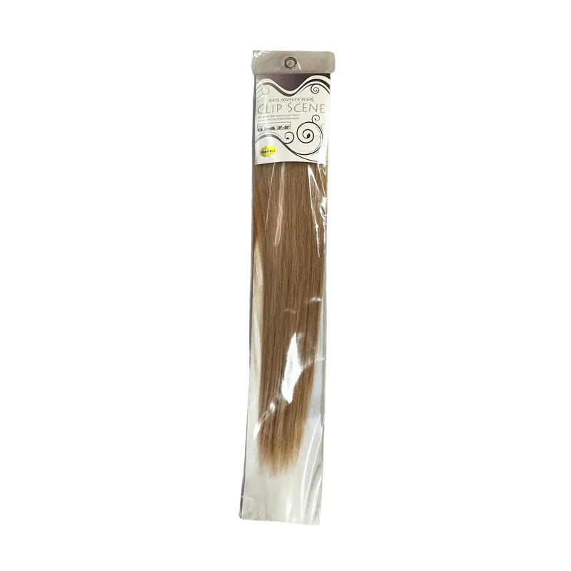 GMJ Remy Hair Clip On Extension #14 18' ~ 20"