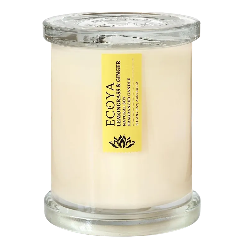 Ecoya Fragranced Candle Jar 9.5 oz / 270 g - Lemongrass & Ginger