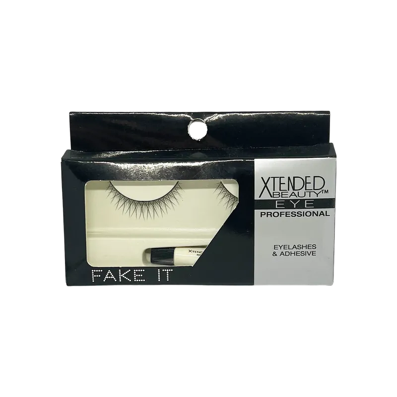 Xtended Beauty Eye Professional Eyelashes & Adhesive Fake It Strip Lashes