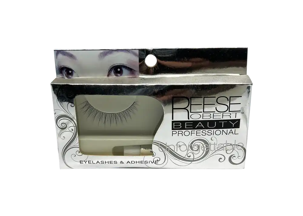 Reese Robert Beauty Professional Eyelashes & Adhesive Unforgettable Strip Lashes