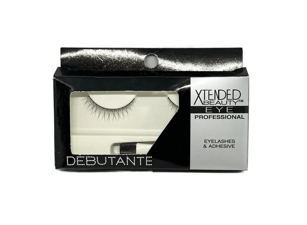 Xtended Beauty Eye Professional Eyelashes & Adhesive Debutante Strip Lashes