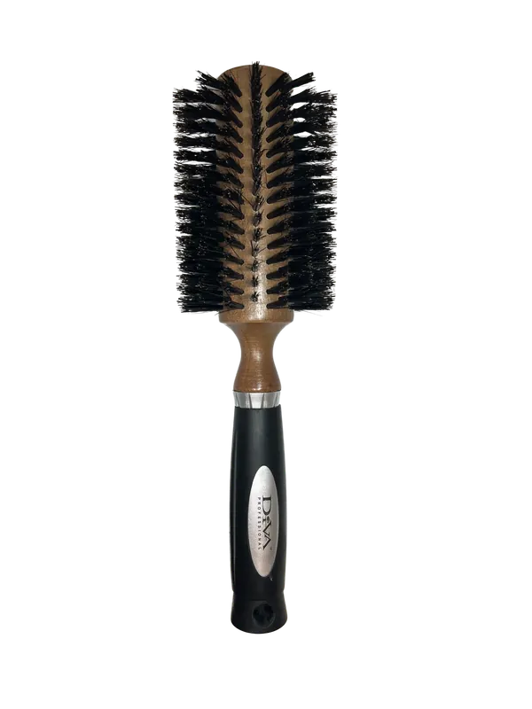 Diva Professional Wooden Round 100% Soft Boar XL